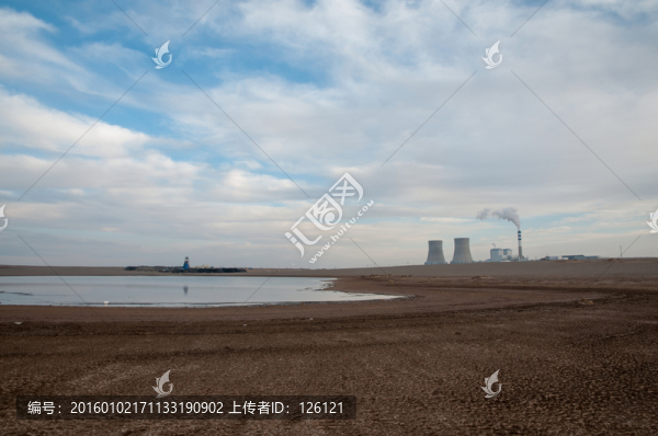 戈壁灘電廠