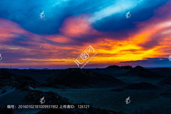 戈壁灘風(fēng)光