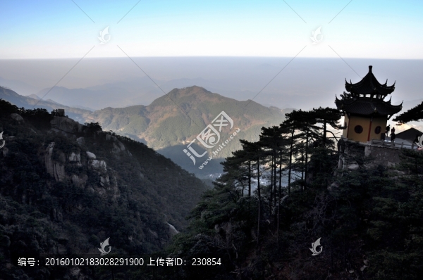 九華山風光,云海