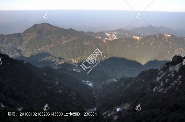 九華山風(fēng)光,云海