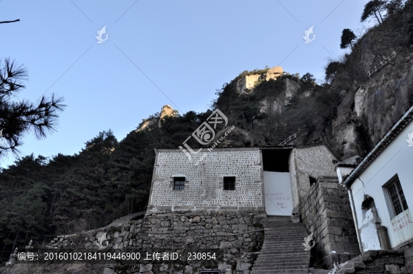 九華山風(fēng)光,宗教建筑