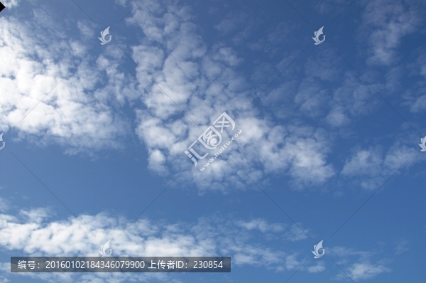 天空素材,藍天白云