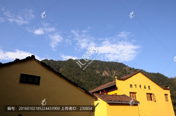 九華山風(fēng)光,宗教建筑