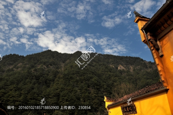 九華山風(fēng)光,宗教建筑
