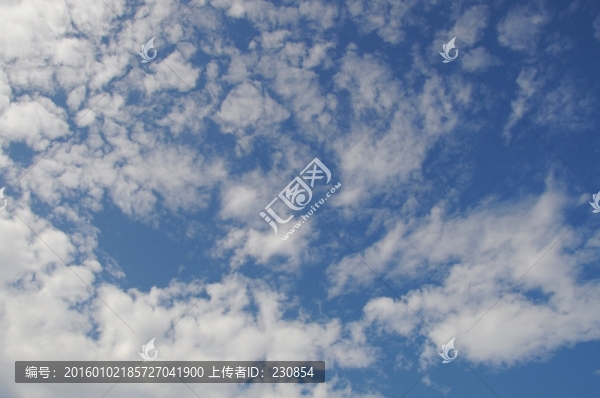 天空素材,藍天白云