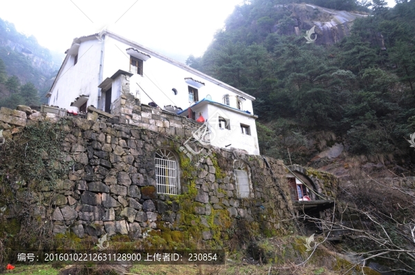 九華山風光,皖南建筑