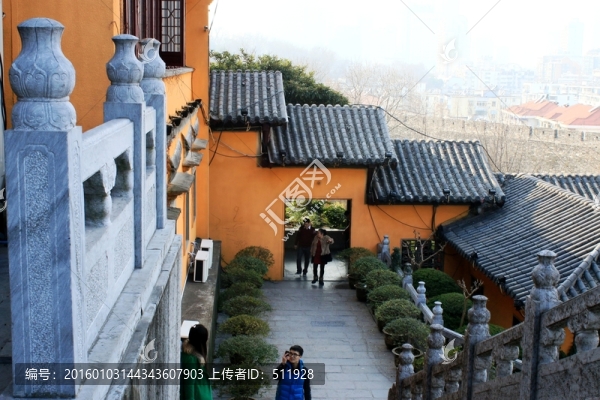 南京古雞鳴寺風光