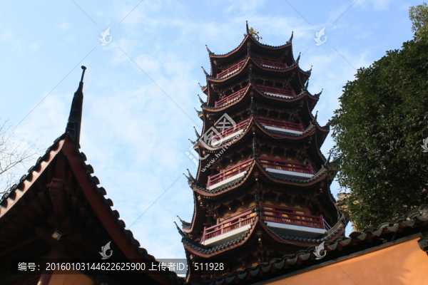 南京古雞鳴寺風光