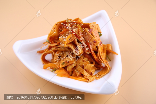 涼拌干豆腐