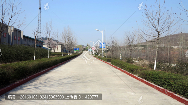 工廠春景,春天
