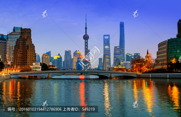 上海外灘夜景