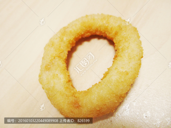 酥黃的油炸洋蔥圈