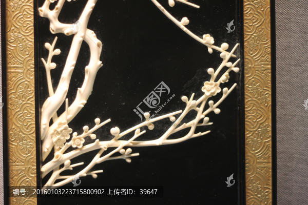 植物雕刻
