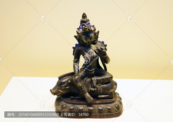銅摩利支天像