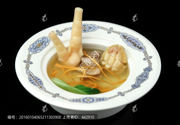 蟲草花燉鮑魚