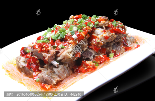 剁椒羊排