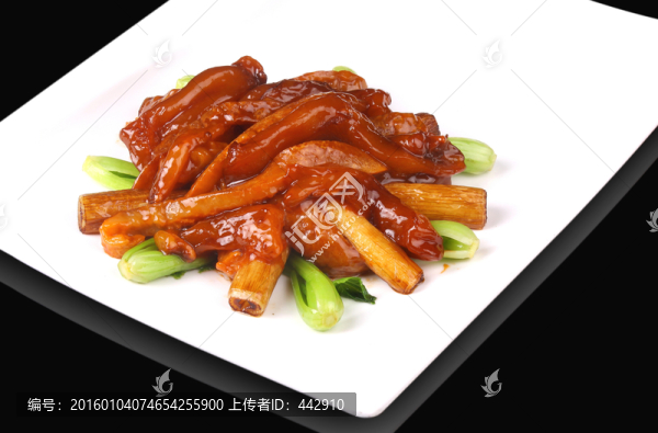 蹄筋燒海參