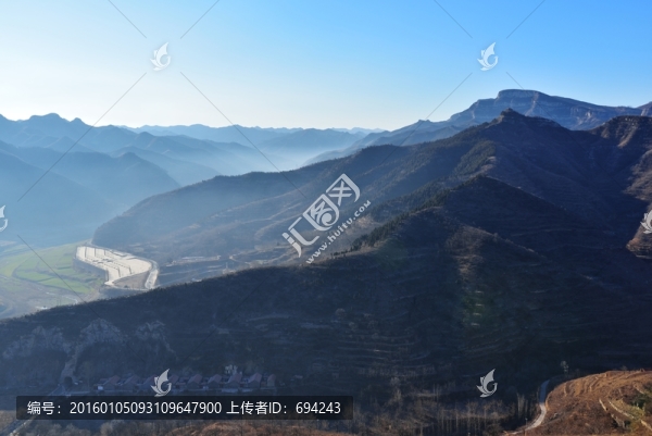 高山,山川,層疊,山峰,遠(yuǎn)山