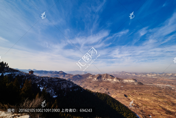 高山,山川,層疊,山峰,遠山
