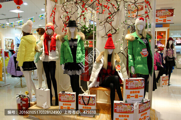 服裝賣(mài)場(chǎng),賣(mài)場(chǎng)裝飾,新品上市