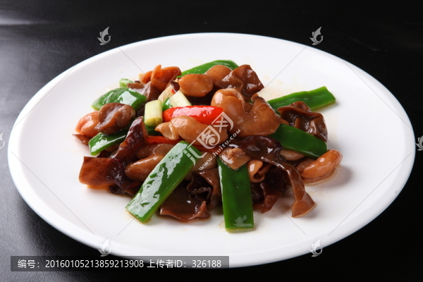 豉椒木耳炒大腸