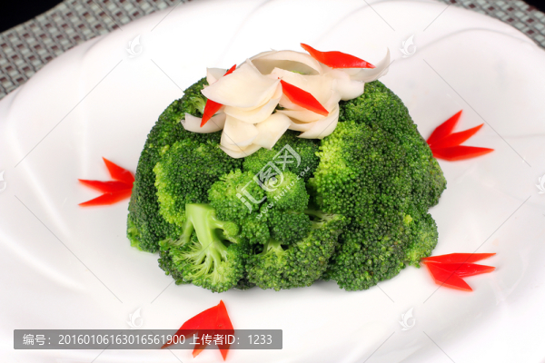 百合西蘭花