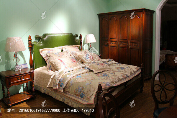 臥室,裝修,家具,床,床頭柜