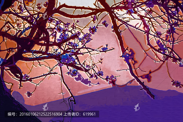 花卉裝飾畫