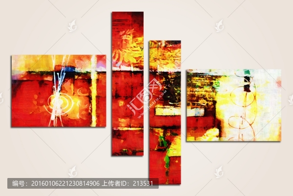 抽象畫(huà),抽象組合畫(huà)