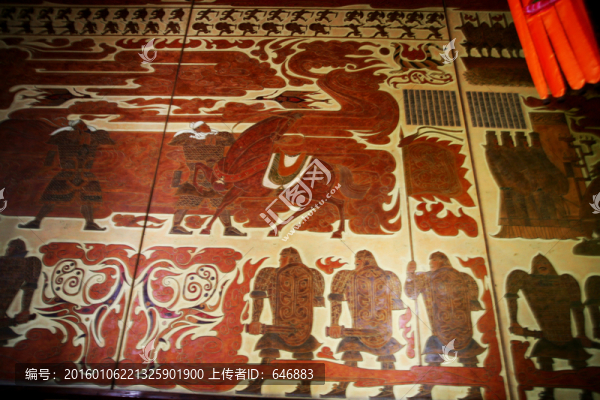 關(guān)帝廟壁畫(huà)