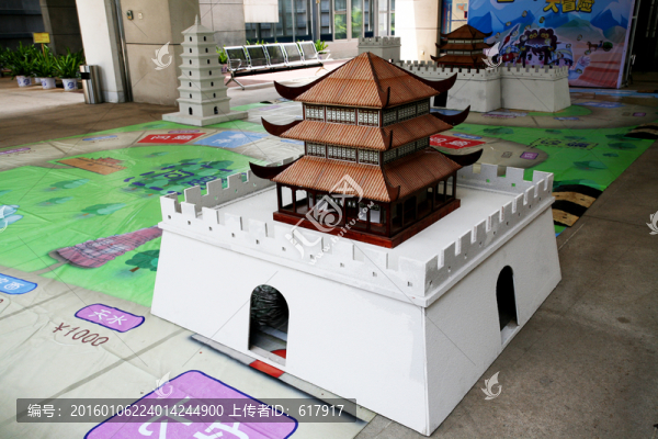 長(zhǎng)安建筑模型