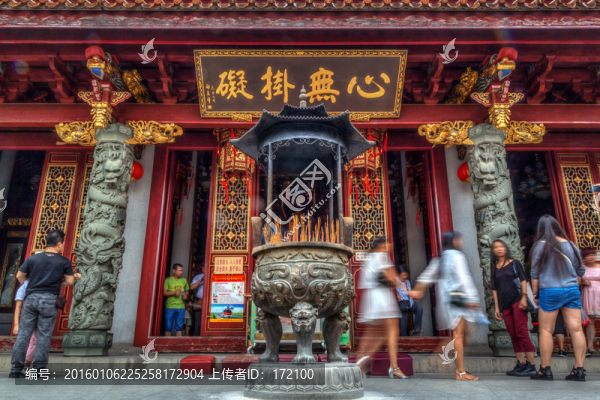 中國(guó)廣東潮州古城開(kāi)元寺