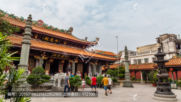 中國廣東潮州古城開元寺