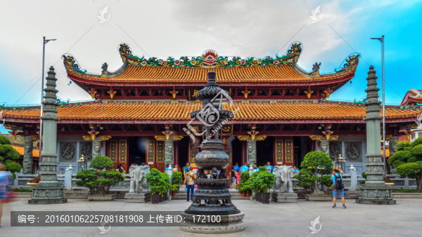 中國廣東潮州古城開元寺