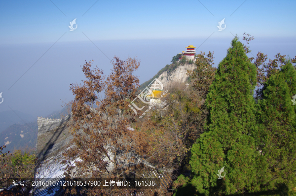 秦嶺南五臺景區(qū)風光