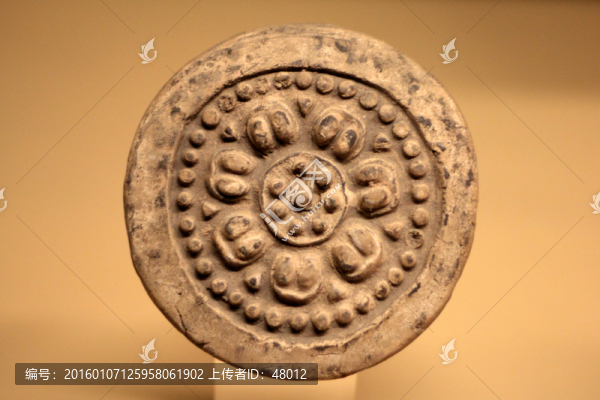 蓮花紋瓦當(dāng)