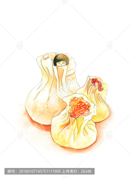 糯米燒賣(mài)（分層已扣圖）