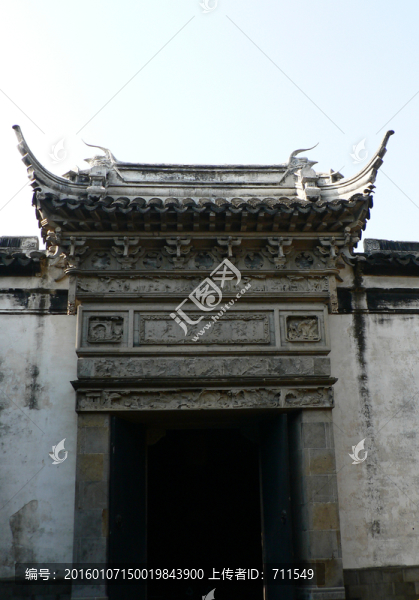 水鄉(xiāng)周莊古建筑門頭門樓