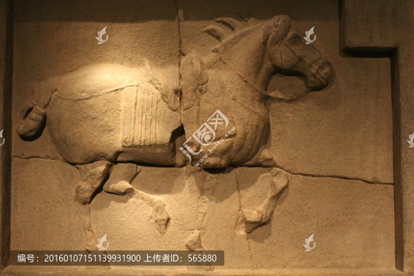 昭陵六駿石刻,特勤驃