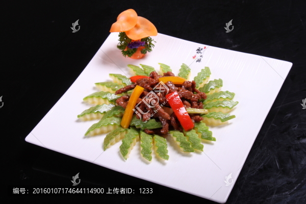青芥牛柳