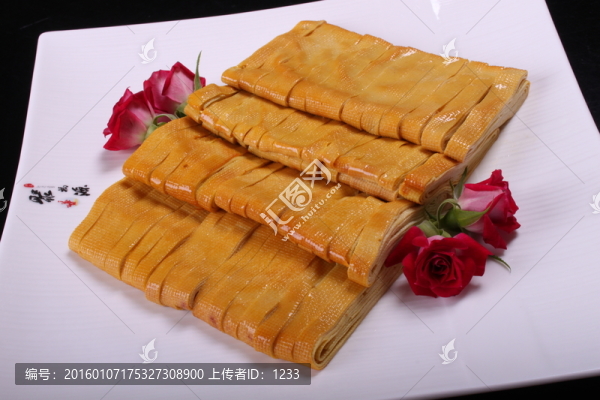 五香干豆腐