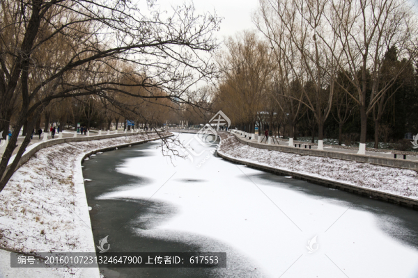冰封的河道