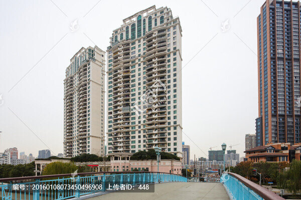 上海街景,上海高樓大廈