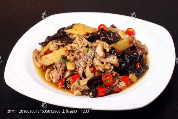 茶油炒土雞