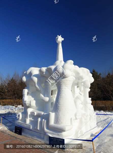 2016,國(guó)際大學(xué)生雪雕大賽