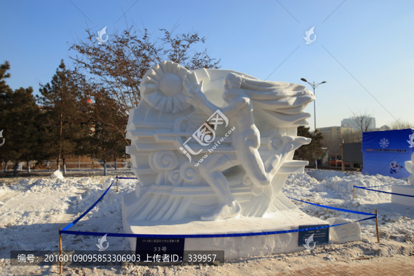 2016國際大學生雪雕大賽