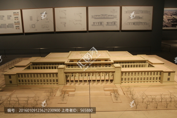 中國國家博物館新館建筑模型