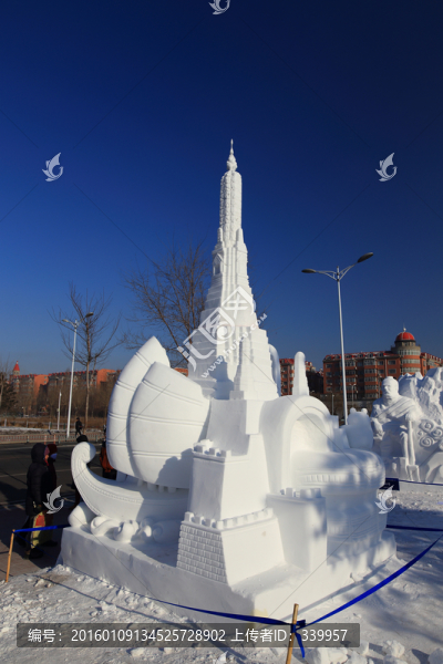 2016國(guó)際大學(xué)生雪雕大賽
