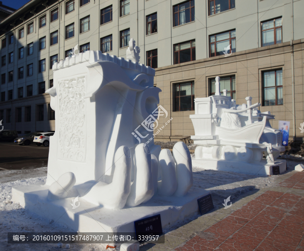 2016,國(guó)際大學(xué)生雪雕大賽