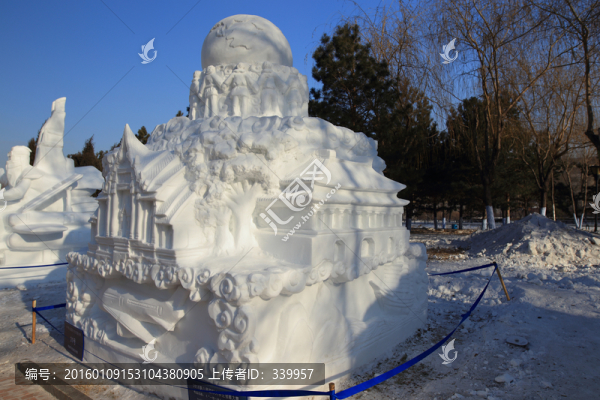 2016,國(guó)際大學(xué)生雪雕大賽